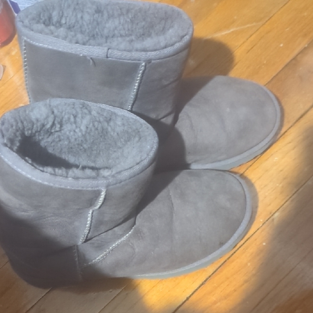 UGG Gray Ankle Boots - Picture 3 of 3